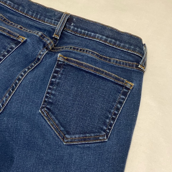 L’AGENCE “Brigitte” Skinny Mid-Rise Jeans Blue Denim Dark Wash Size 27” x 28” - Picture 5 of 15